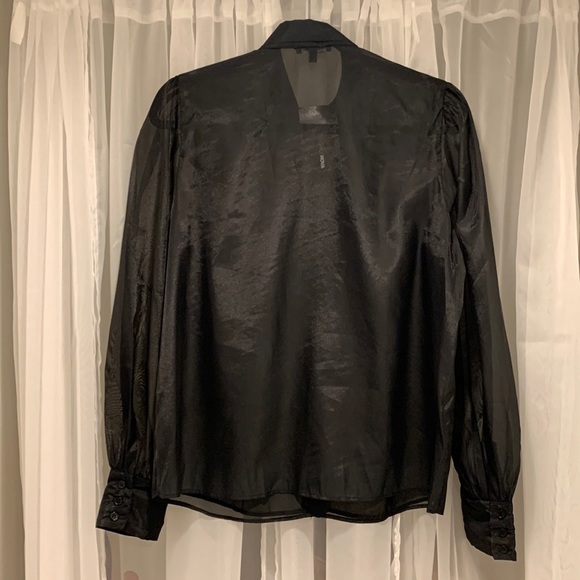 Fashion Nova Gothic puff sleeve Blouse - Picture 7 of 10